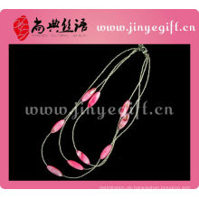 Guangzhou handgemachte Edelstein Vintage Rose Halskette Alibaba Schmuck